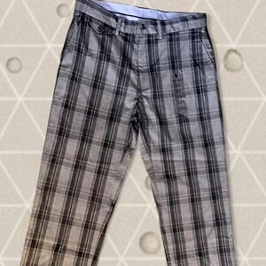 Polo Golf Ralph Lauren NWT Grey Plaid Golf Trousers Size 32x30